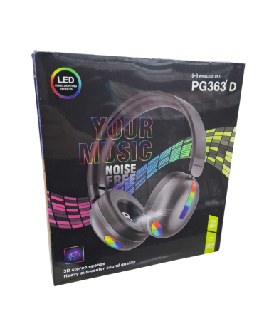 Ασύρματα ακουστικά - Headphones - PG363 D - 740363 - Black