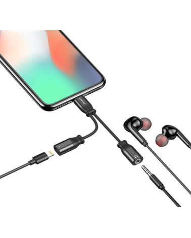 Αντάπτορας Lightning male σε Jack 3.5mm/Lightning female - CL-73 - AWEI