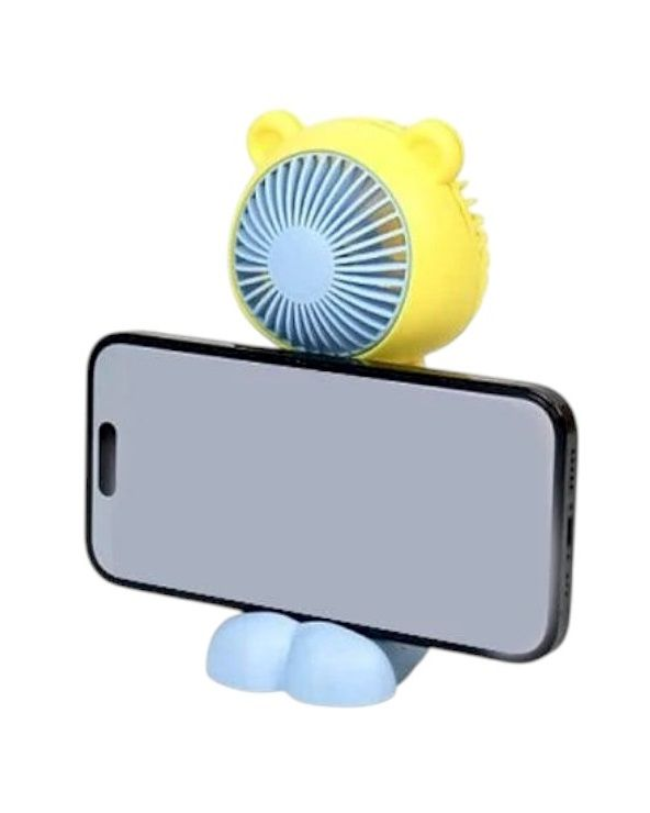 Επαναφορτιζόμενος ανεμιστήρας mini - HQ66-27 - 032179 - Yellow