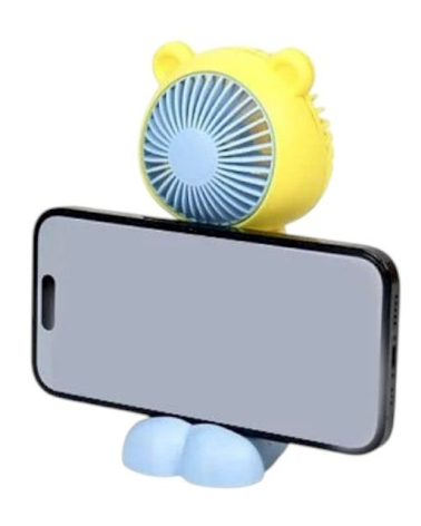 Επαναφορτιζόμενος ανεμιστήρας mini - HQ66-27 - 032179 - Yellow