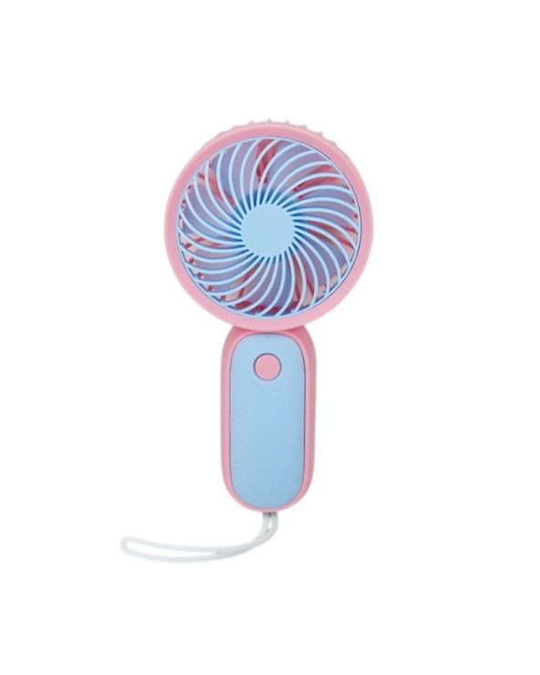 Επαναφορτιζόμενος ανεμιστήρας mini - HQ66-19 - 032186 - Pink/Blue