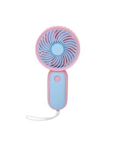 Επαναφορτιζόμενος ανεμιστήρας mini - HQ66-19 - 032186 - Pink/Blue