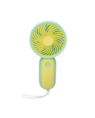 Επαναφορτιζόμενος ανεμιστήρας mini - HQ66-19 - 032186 - Yellow/Green