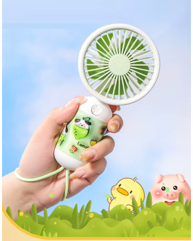 Επαναφορτιζόμενος ανεμιστήρας χειρός mini - MU052A - 033176 - Purple