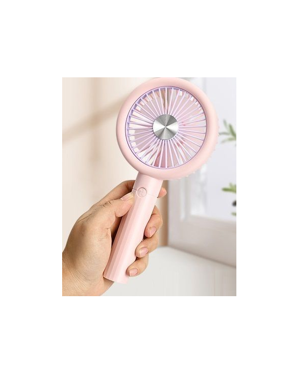 Επαναφορτιζόμενος ανεμιστήρας mini - 677-55B - 037006 - Pink