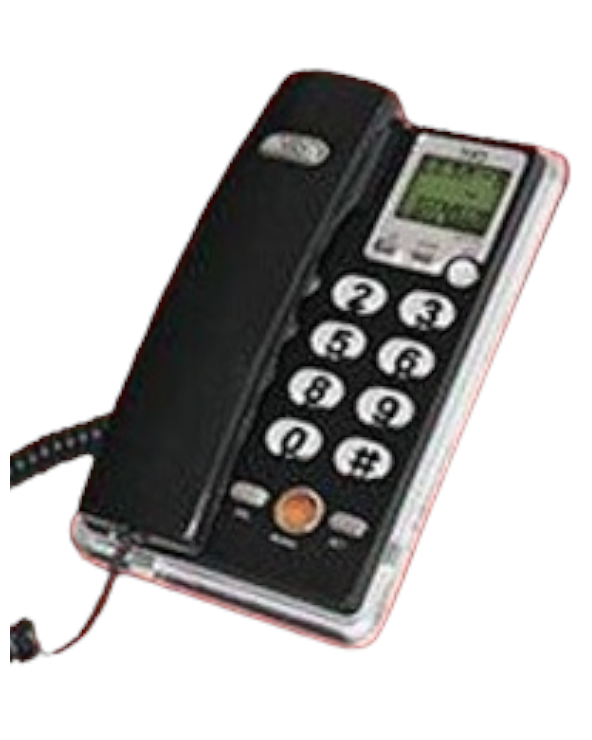 Ενσύρματο σταθερό τηλέφωνο - OHO 208 - 102082 - Black