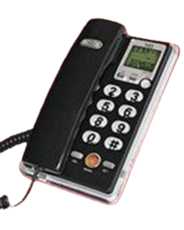 Ενσύρματο σταθερό τηλέφωνο - OHO 208 - 102082 - Black