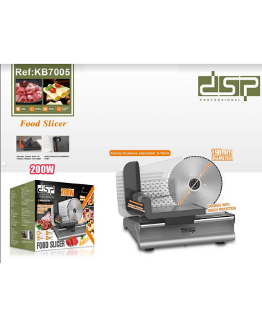 Ηλεκτρικός κόφτης τροφίμων σε φέτες - Food Slicer - KB7005 - DSP