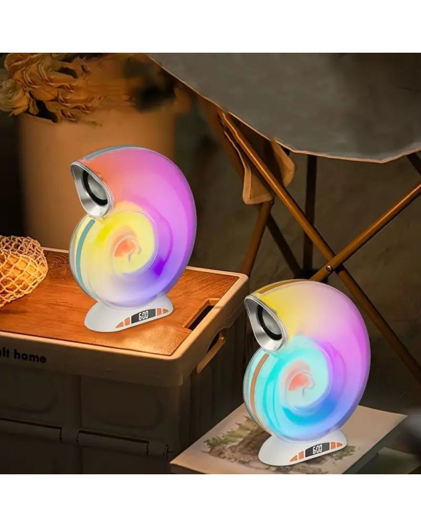 Ασύρματο ηχείο Bluetooth LED - Shell - L39