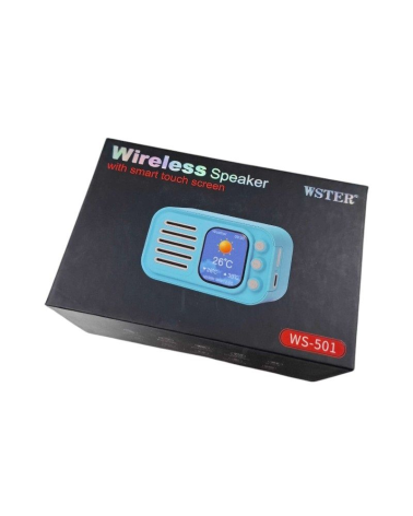 Ασύρματο ηχείο Bluetooth με οθόνη - WS-501 - 811788 - Red