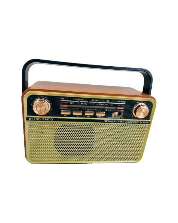Επαναφορτιζόμενο ραδιόφωνο Retro - MD505-BT