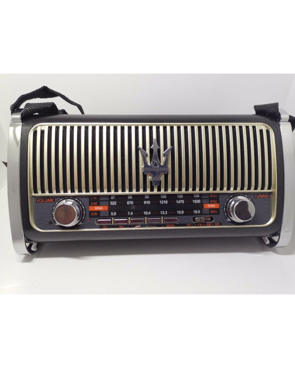 Επαναφορτιζόμενο ραδιόφωνο Retro - M523BT