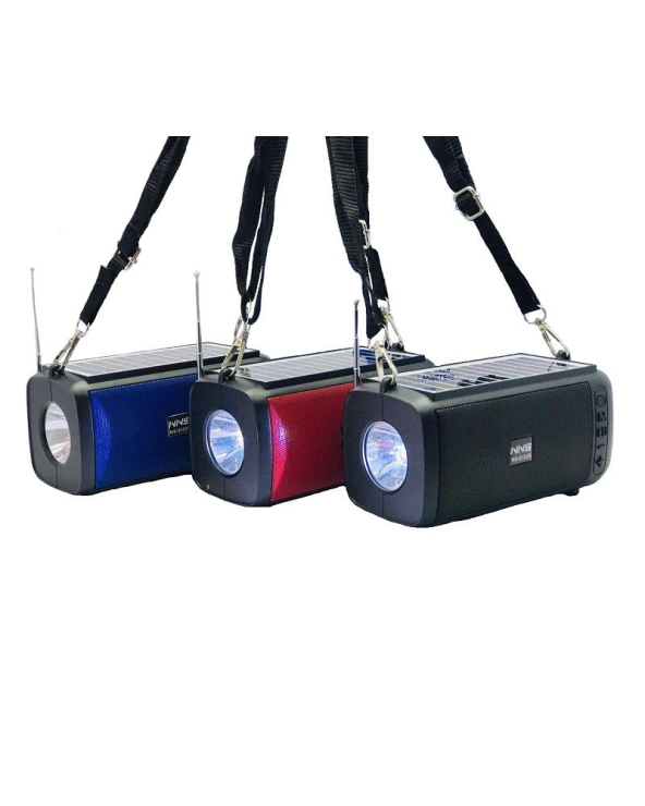Ασύρματο ηχείο Bluetooth - Solar - NS123S - 881391 - Black