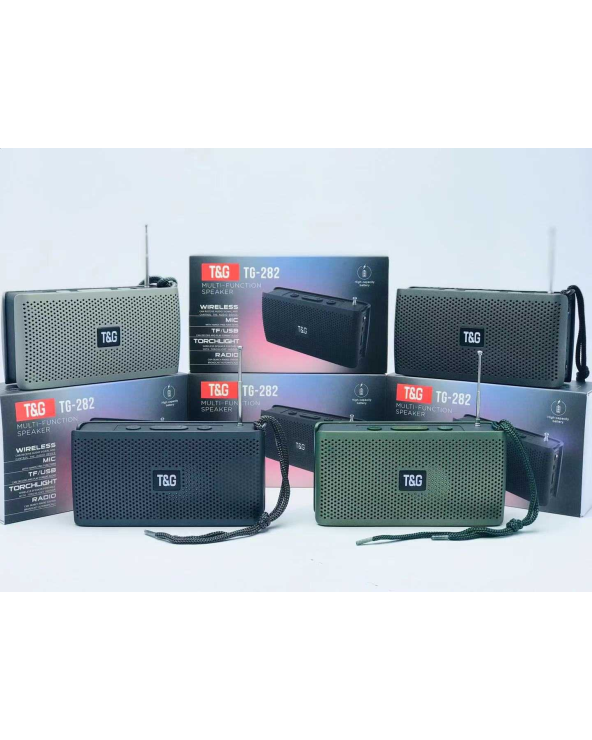 Ασύρματο ηχείο Bluetooth - TG282 - 882986 - Black