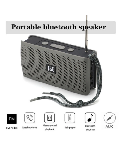 Ασύρματο ηχείο Bluetooth - TG282 - 882986 - Grey