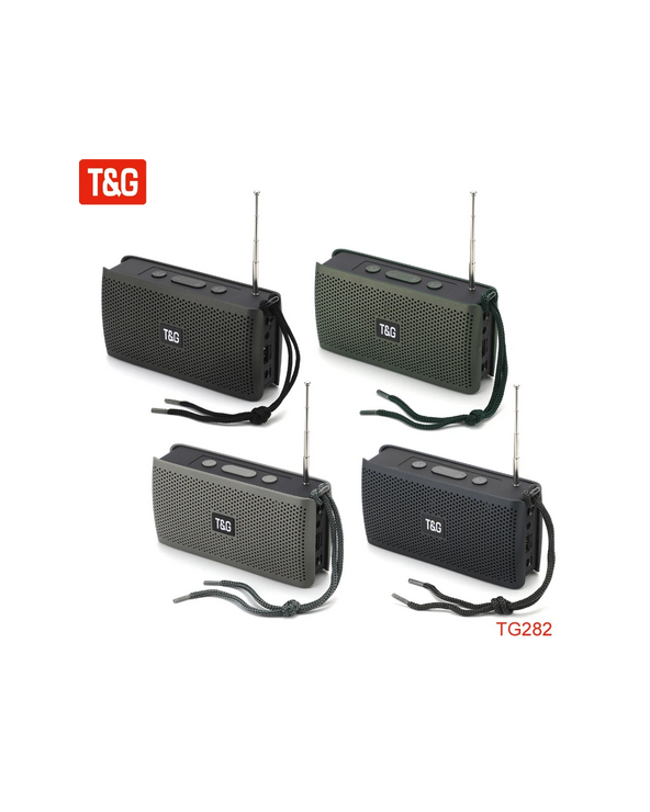 Ασύρματο ηχείο Bluetooth - TG282 - 882986 - Grey