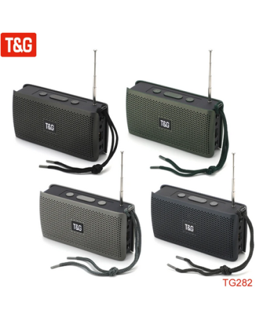 Ασύρματο ηχείο Bluetooth - TG282 - 882986 - Grey
