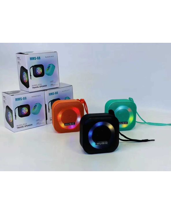 Ασύρματο ηχείο Bluetooth - MMS-68 - 884362 - Black