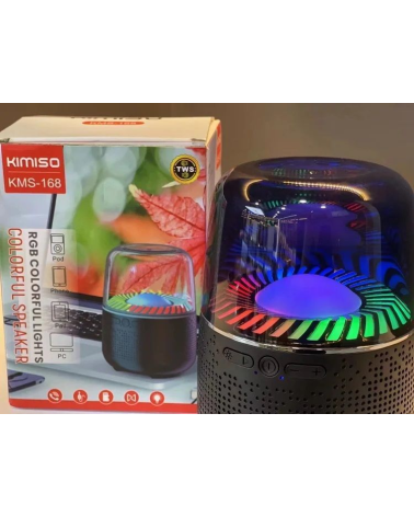 Ασύρματο ηχείο Bluetooth - KMS-168 - LED RGB