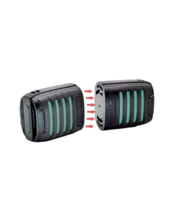 Ασύρματο ηχείο Bluetooth αδιάβροχο - 2in1 - KMS-121 - 886144 - Red
