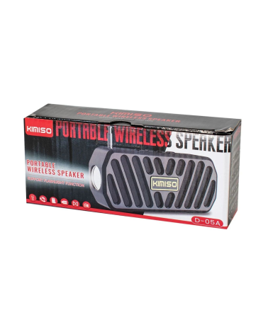 Ασύρματο ηχείο Bluetooth με φακό LED – KMS-05A – 885864 - Red