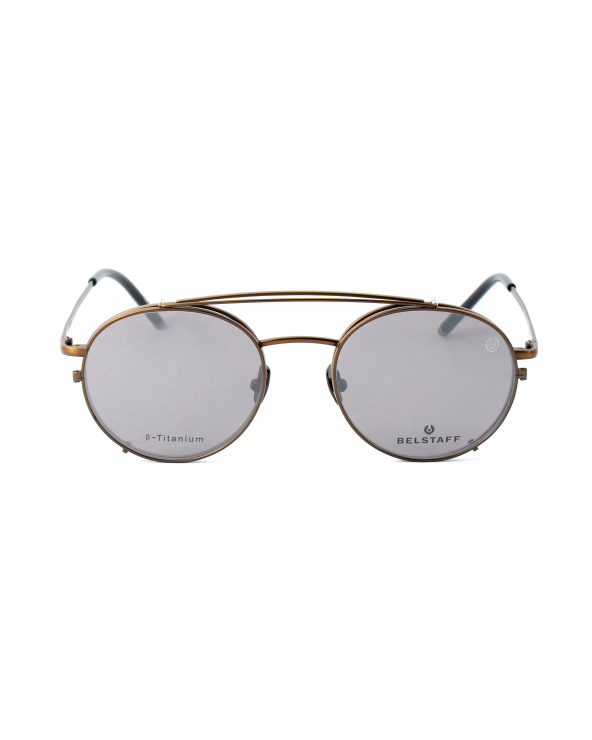 VISTA + CLIP-ON BELSTAFF MAN BLACKRODBRONZ (Lens/Bridge/Temple) 51/19/145 mm)