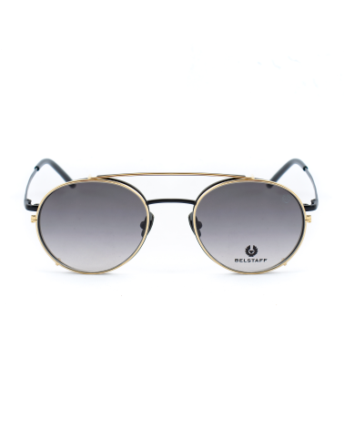 VISTA + CLIP-ON BELSTAFF MAN BLACKRODS017G (Lens/Bridge/Temple) 51/19/145 mm)