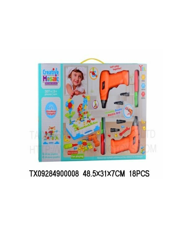 Σετ κατασκευών DIY με εργαλεία - YM006