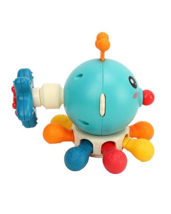 Βρεφικό παιχνίδι χταπόδι - 6033 - 161114 - Blue