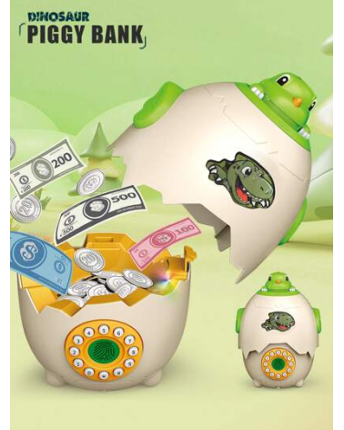 Κουμπαράς αυγό δεινοσαύρου - Y333-24