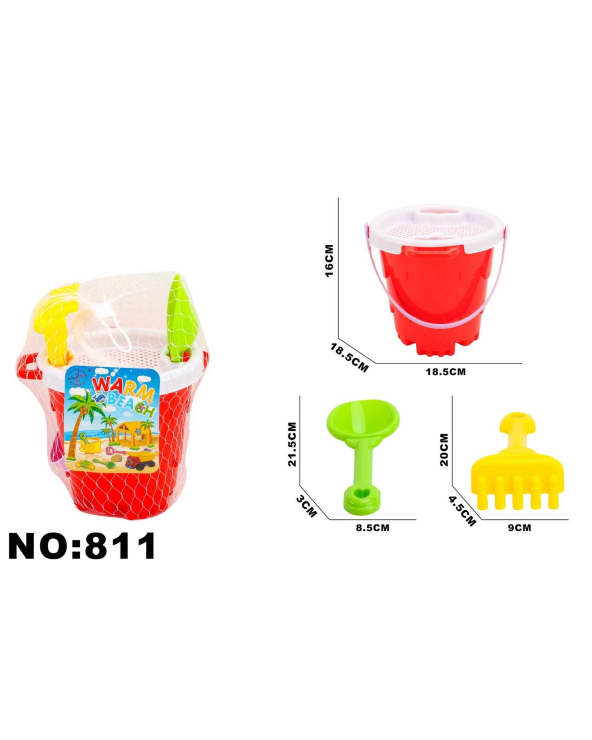 Σετ παιχνίδια παραλίας - 811