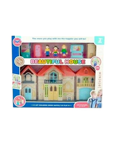 Κουκλόσπιτο με αξεσουάρ - 1369