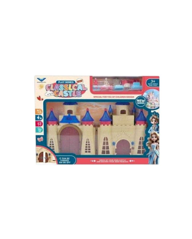 Mini κάστρο πριγκίπισσας με αξεσουάρ - 1382