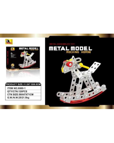 Συναρμολογούμενο παιχνίδι DIY - Αλογάκι - X680-1