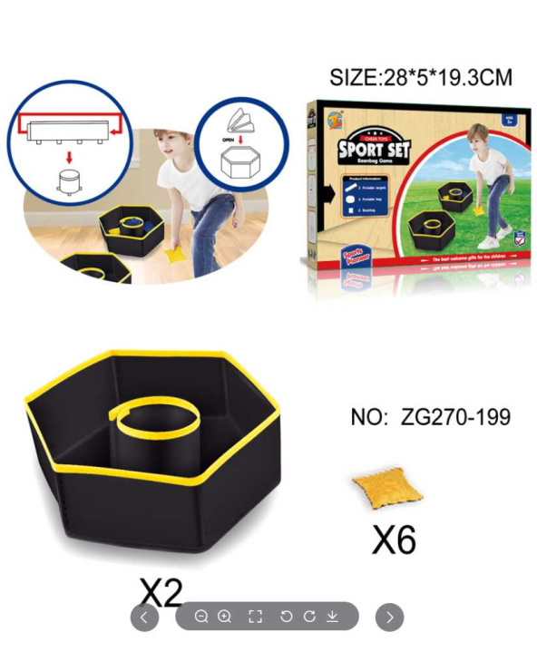 Παιχνίδι στόχου πτυσσόμενο - ZG270-199