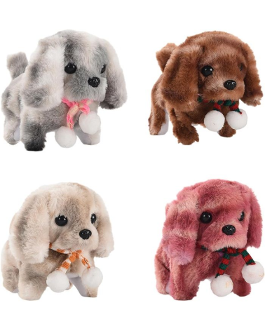 Λούτρινο σκυλάκι με κίνηση και ήχο - 007B