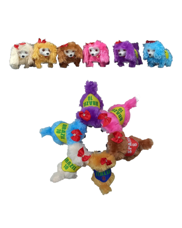 Λούτρινο σκυλάκι με κίνηση και ήχο - 5024