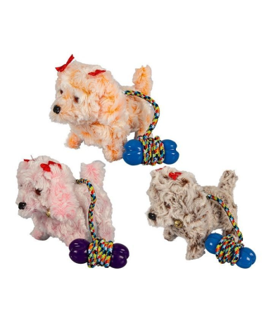 Λούτρινο σκυλάκι με κίνηση και ήχο - YQ-22