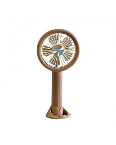 Επαναφορτιζόμενος ανεμιστήρας mini - 677-55B - 037006 - Brown