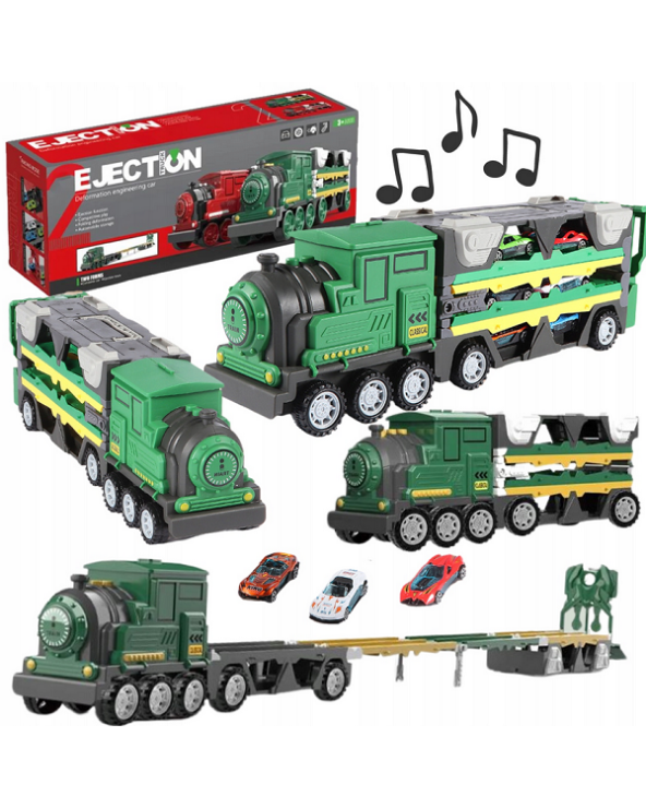 Σετ όχημα-αυτοκινητόδρομος με εκτοξευτή - 868