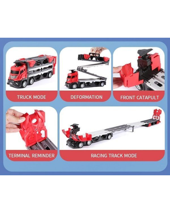 Σετ όχημα-αυτοκινητόδρομος με εκτοξευτή - 802C