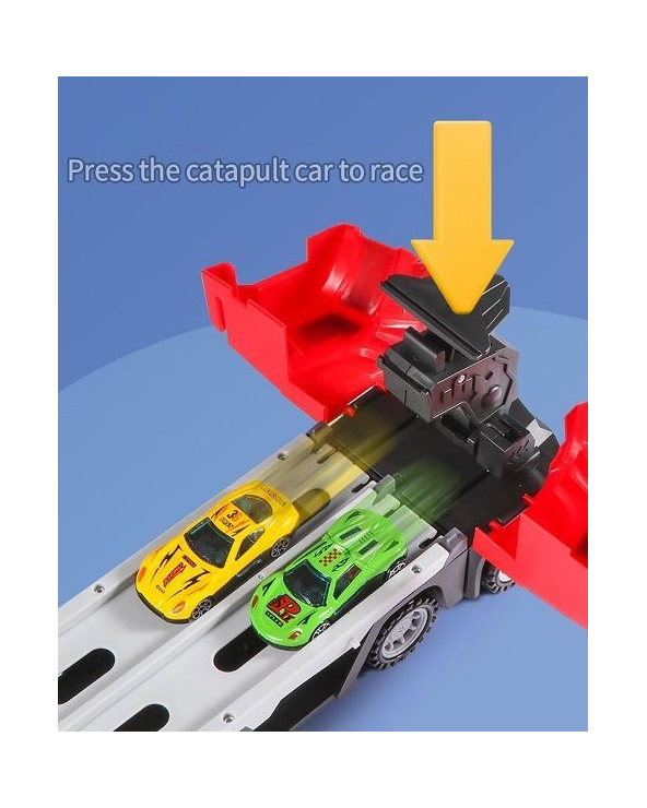 Σετ όχημα-αυτοκινητόδρομος με εκτοξευτή - 802C