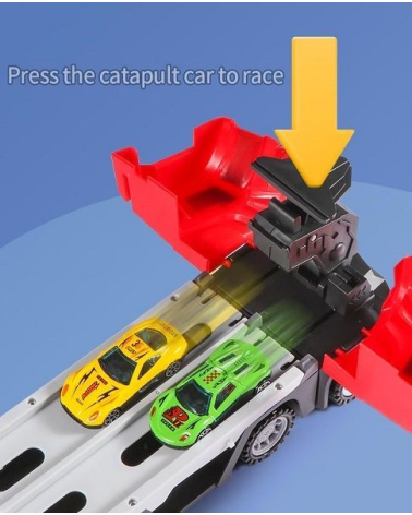 Σετ όχημα-αυτοκινητόδρομος με εκτοξευτή - 802C