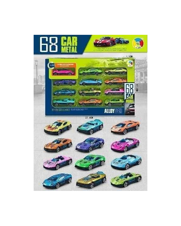 Σετ αυτοκινητάκια - 12pcs - G5688D 12