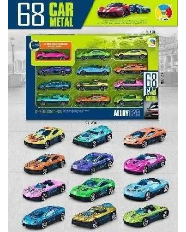 Σετ αυτοκινητάκια - 12pcs - G5688D 12