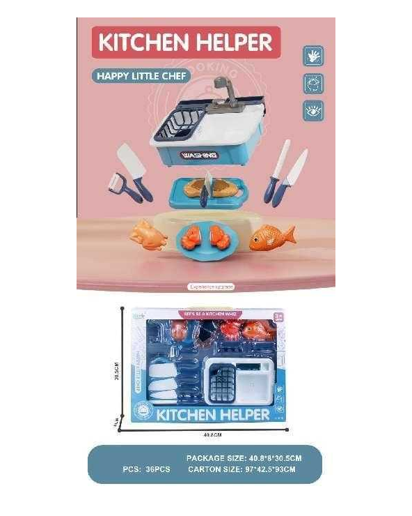 Σετ νεροχύτης κουζίνας με αξεσουάρ - GJJ-L-61