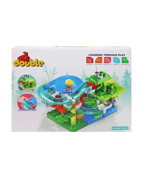 Σετ τσουλήθρα DIY με τουβλάκια - 16022B99