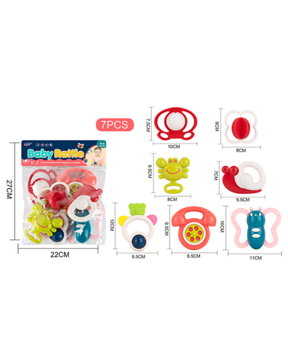 Σετ βρεφικές κουδουνίστρες & μασητικά - 326-B1407