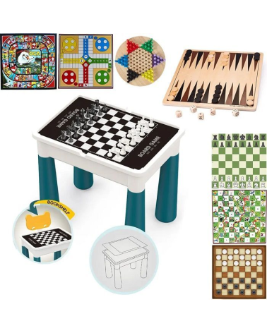 Επιτραπέζιο παιχνίδι με πάγκο 8in1 - JF378-84A8