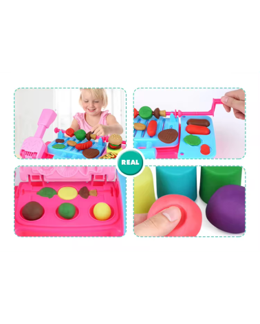 Σετ κατασκευών DIY με πλαστελίνη - Barbeque - 5838-29